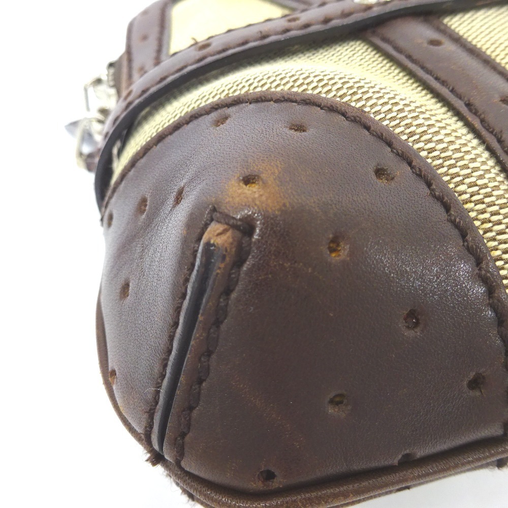 Gucci Interlocking Mini Handbag Leather Brown - image 6